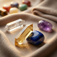 7 Chakra Pencil & Tumble Crystal Jewellery Box - Aditya Kundali