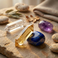7 Chakra Pencil & Tumble Crystal Jewellery Box - Aditya Kundali