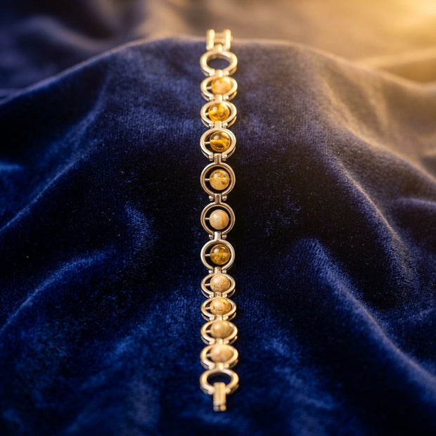 Citrine Link Bracelet