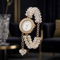 Crystal Chip Watch Bracelet