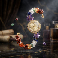 7 Chakra Chip Watch Bracelet