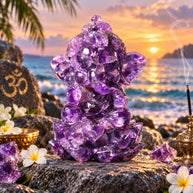 Amethyst Ganesha Statue
