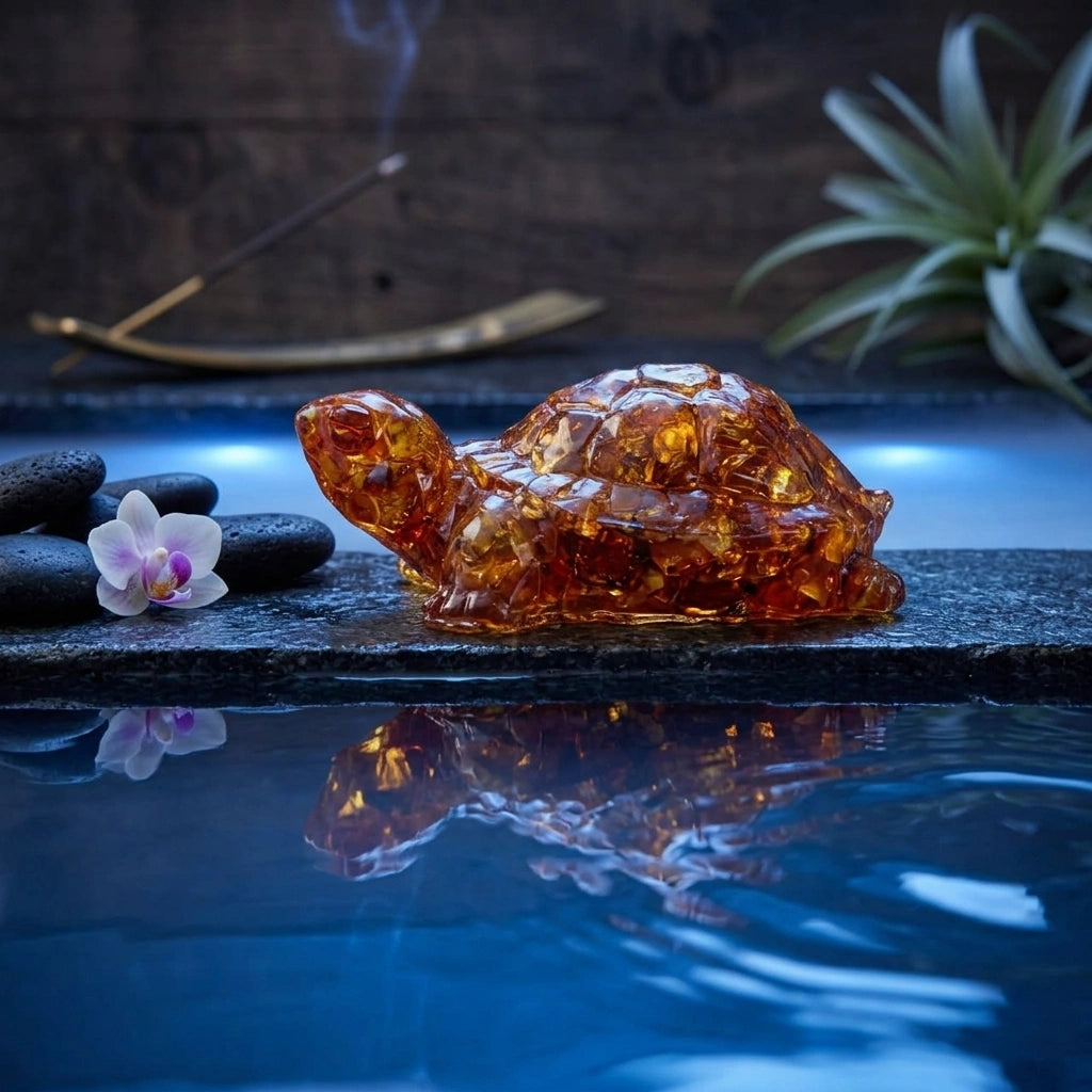 Carnelian Crystal Turtle