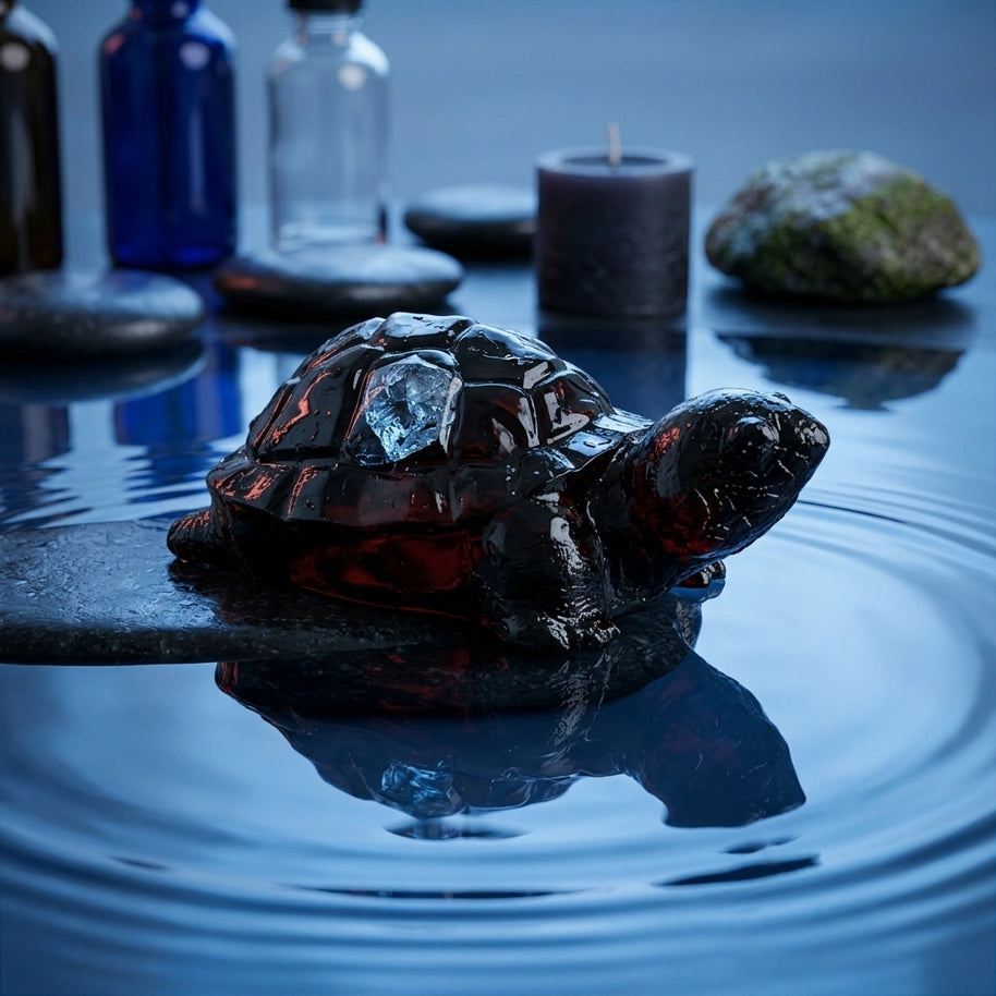 Black Tourmaline Turtle