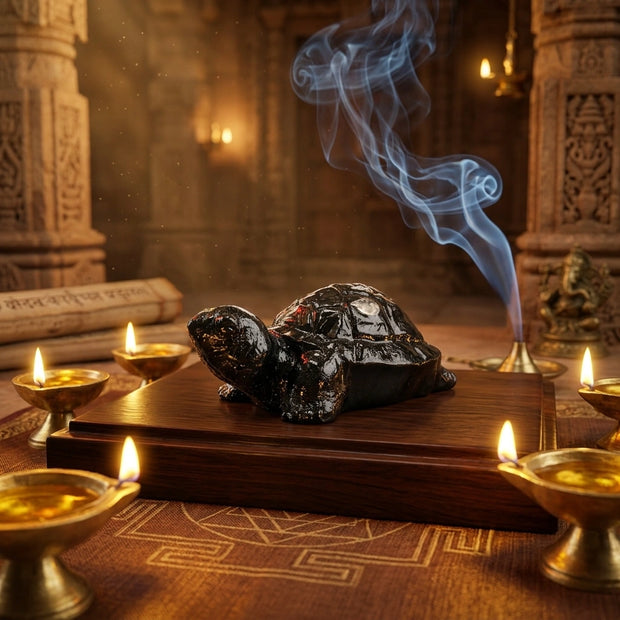 Black Tourmaline Turtle