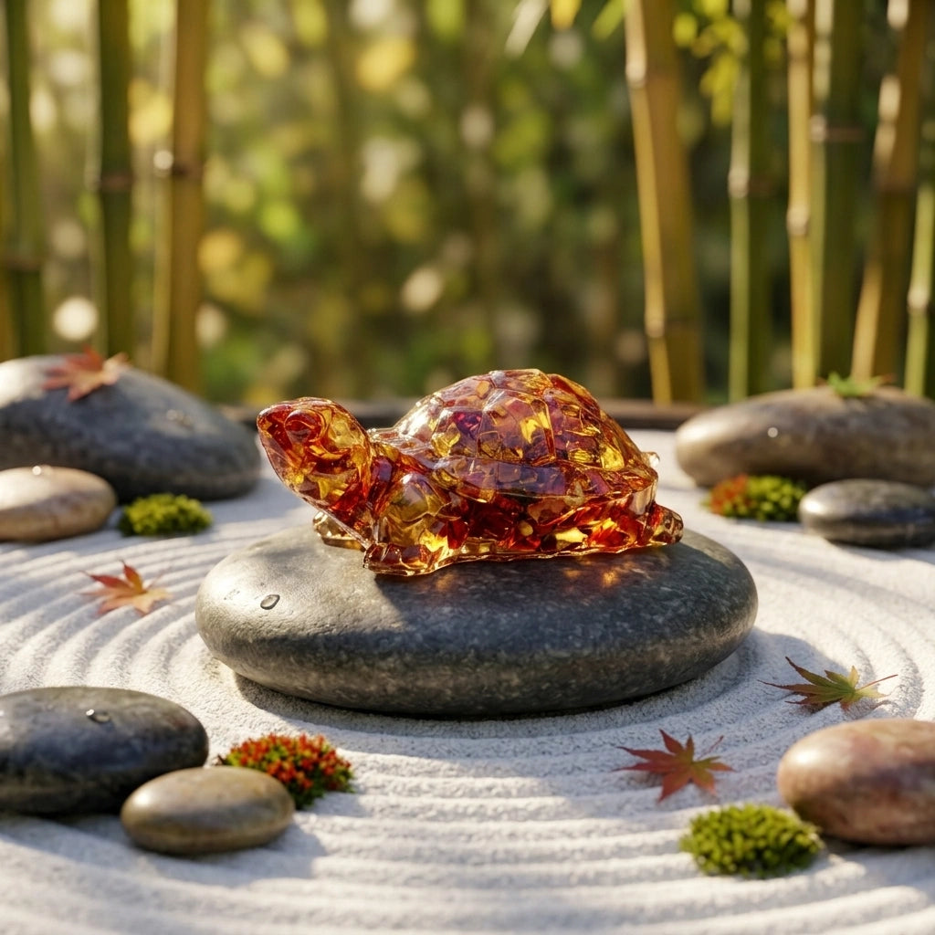 Carnelian Crystal Turtle