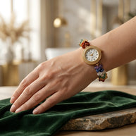 7 Chakra Chip Watch Bracelet