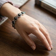 Hematite Link Bracelet