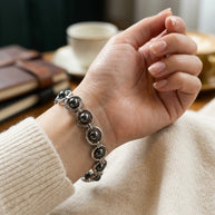 Pyrite Link Bracelet
