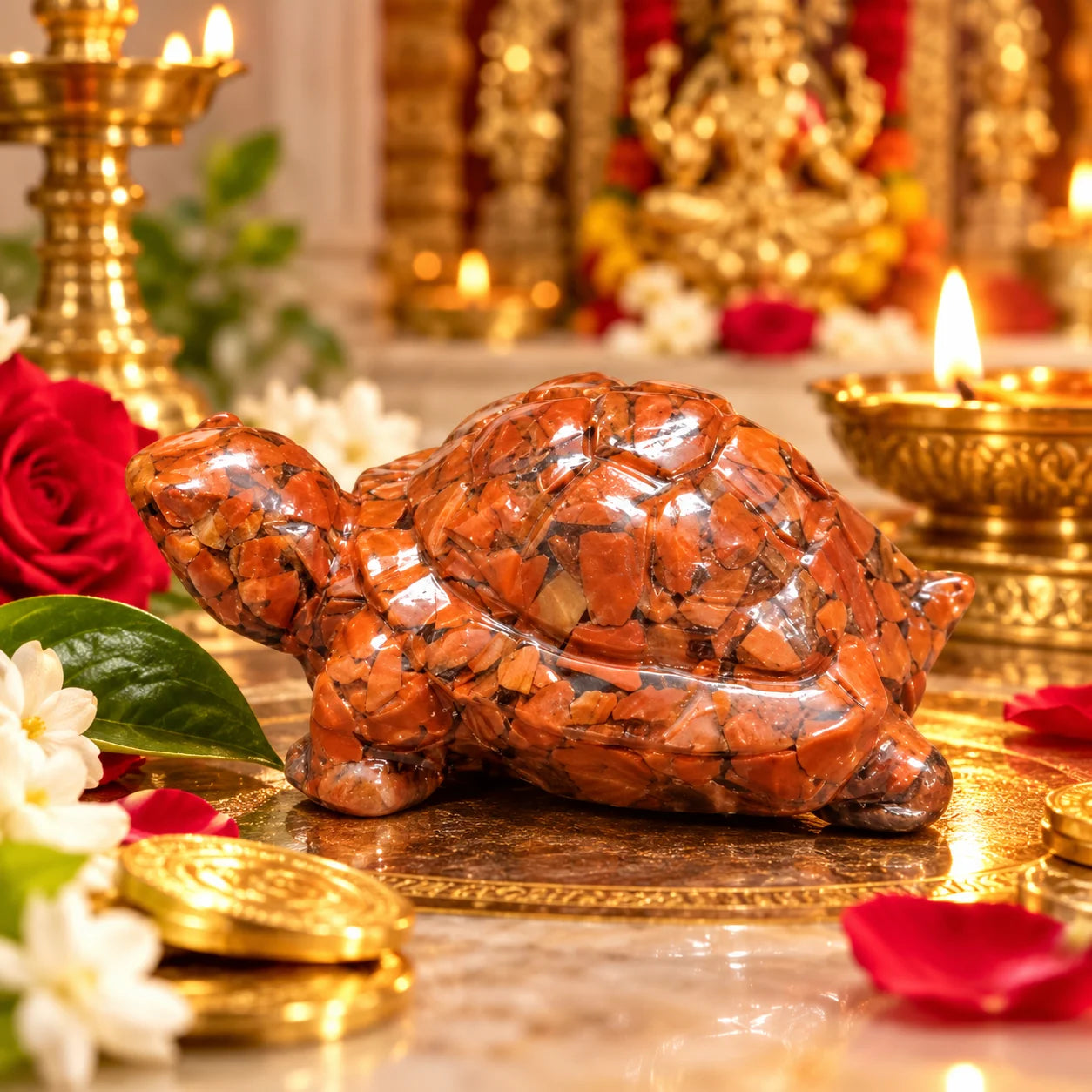 Red Jasper Turtle