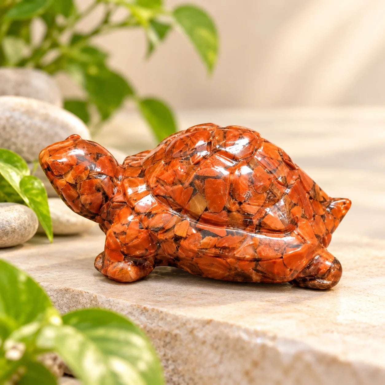 Red Jasper Turtle