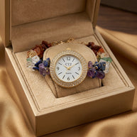 7 Chakra Chip Watch Bracelet