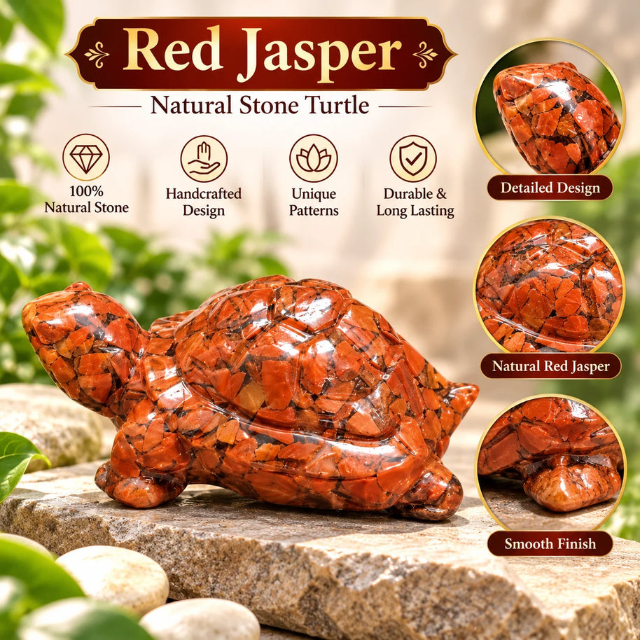 Red Jasper Turtle