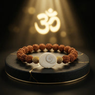 Rudraksha Gomti Chakra Bracelet