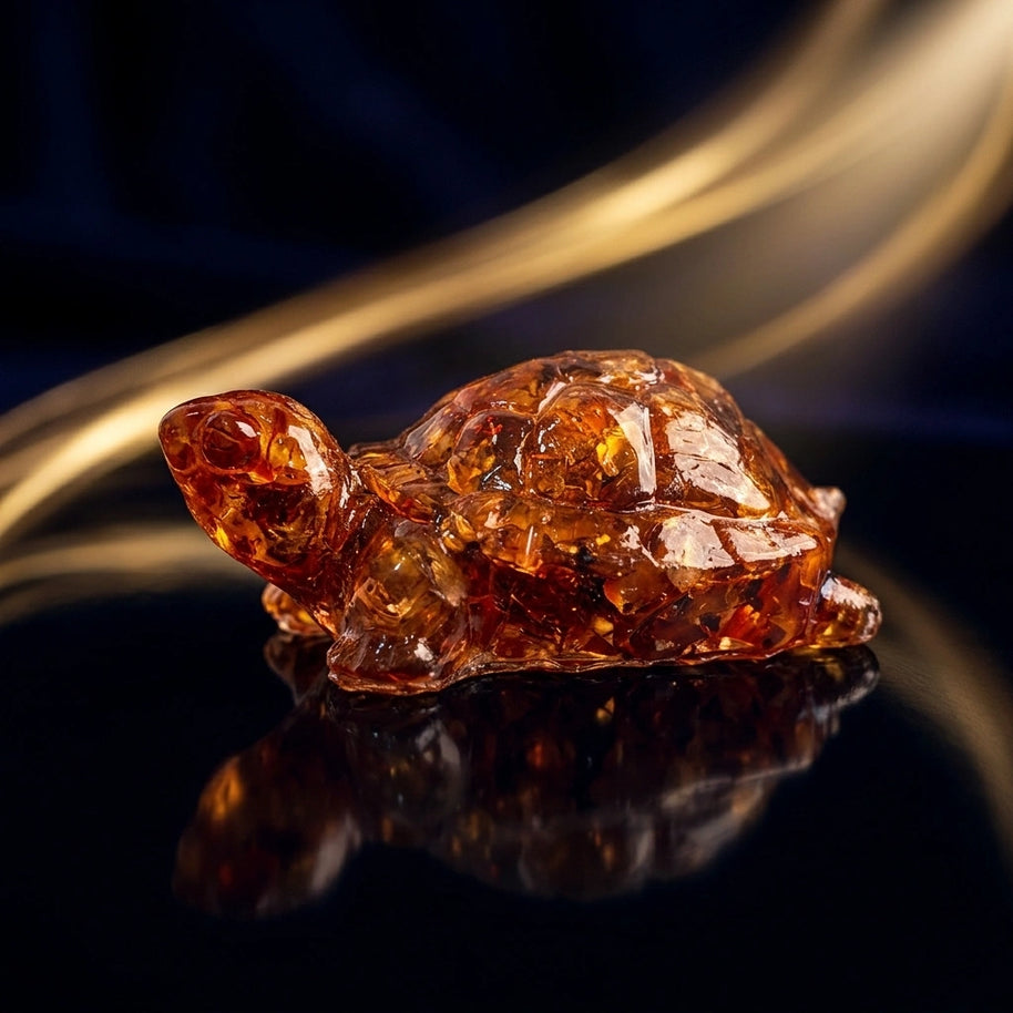 Carnelian Crystal Turtle