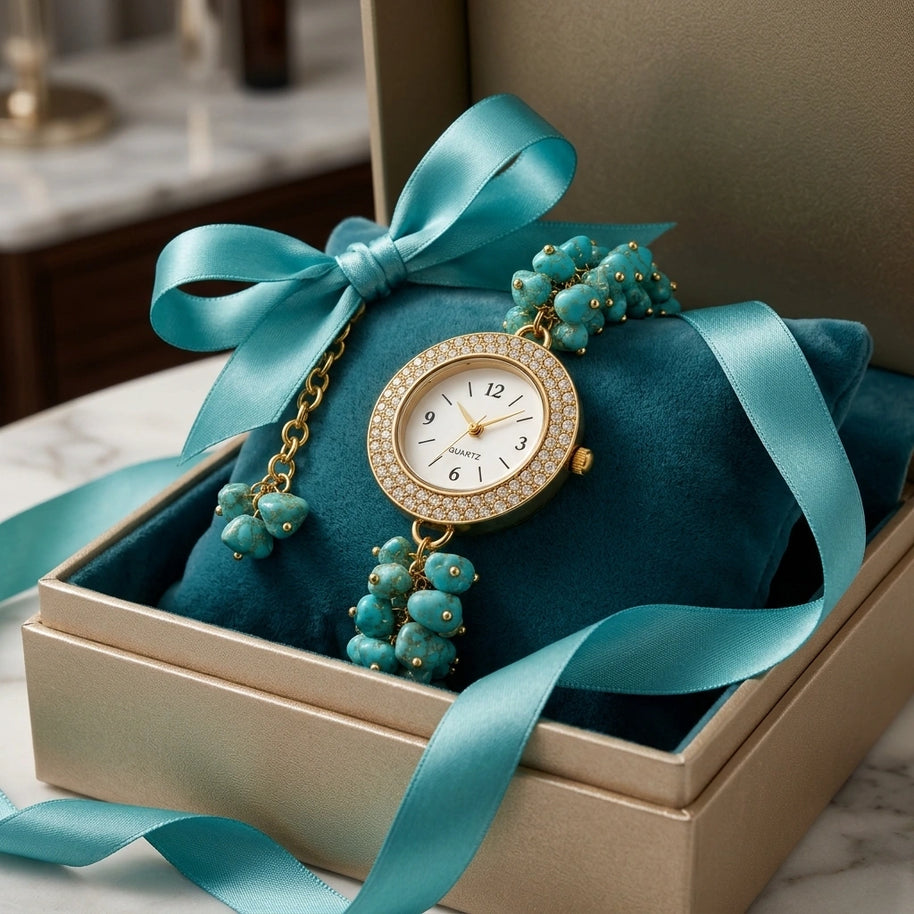 Firoza Chip Watch Bracelet