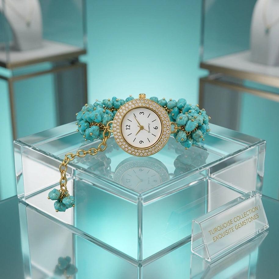 Firoza Chip Watch Bracelet