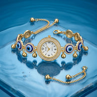 Evil Eye Watch Bracelet
