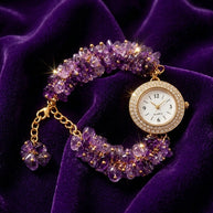 Amethyst Chip Watch Bracelet - Aditya Kundali