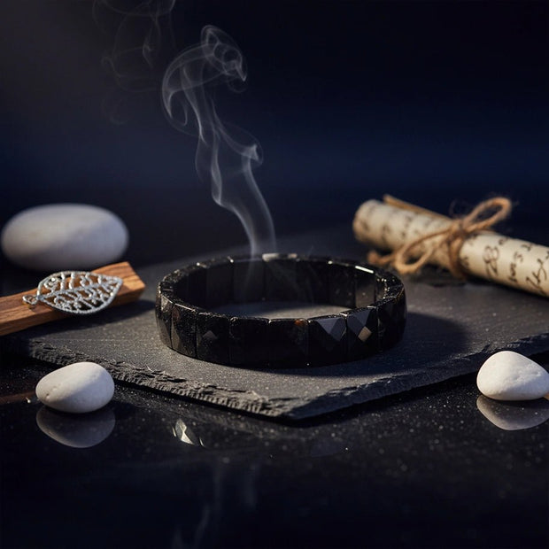 Black Tourmaline Bracelet - Aditya Kundali