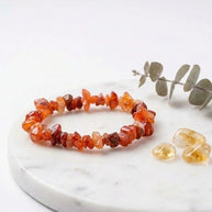 Carnelian Crystal Chip Bracelet - Aditya Kundali