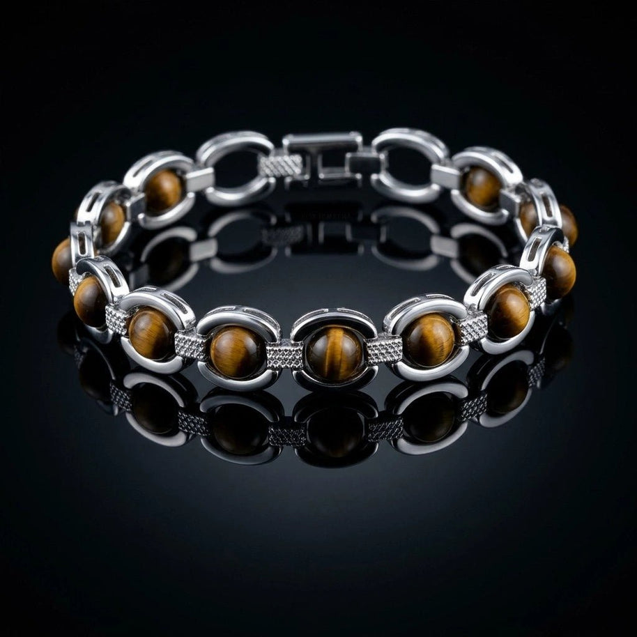 Cat's Eye Link Bracelet - Aditya Kundali