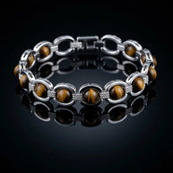 Cat's Eye Link Bracelet - Aditya Kundali