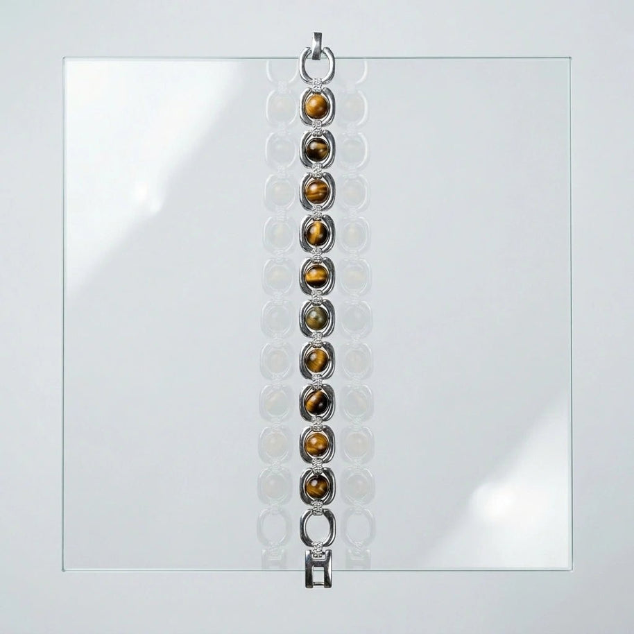 Cat's Eye Link Bracelet - Aditya Kundali