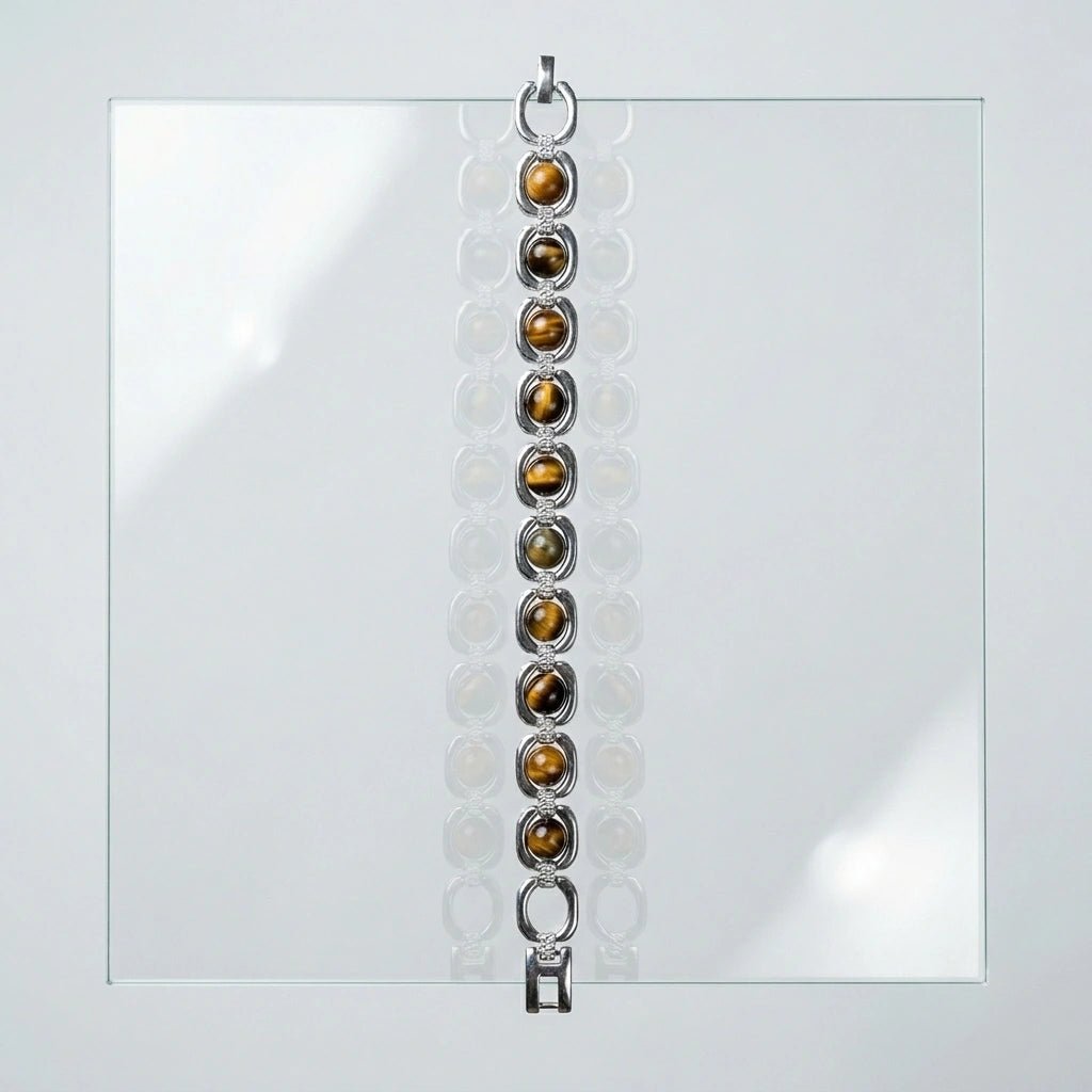 Cat's Eye Link Bracelet - Aditya Kundali