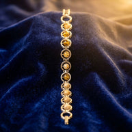 Citrine Link Bracelet - Aditya Kundali