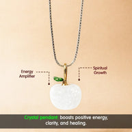 Crystal Apple Pendant - Aditya Kundali