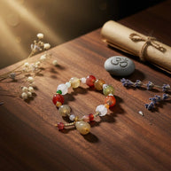 Crystal Pixiu Pumpkin Bracelet - Aditya Kundali