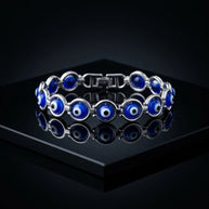 Evil Eye Protection Link Bracelet - Aditya Kundali