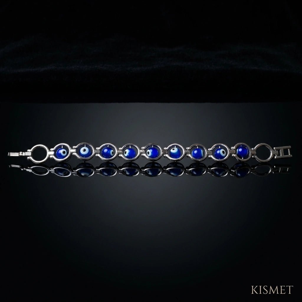 Evil Eye Protection Link Bracelet - Aditya Kundali