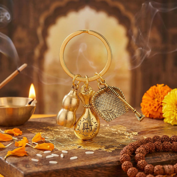 Feng Shui Good Luck Keychain - Aditya Kundali