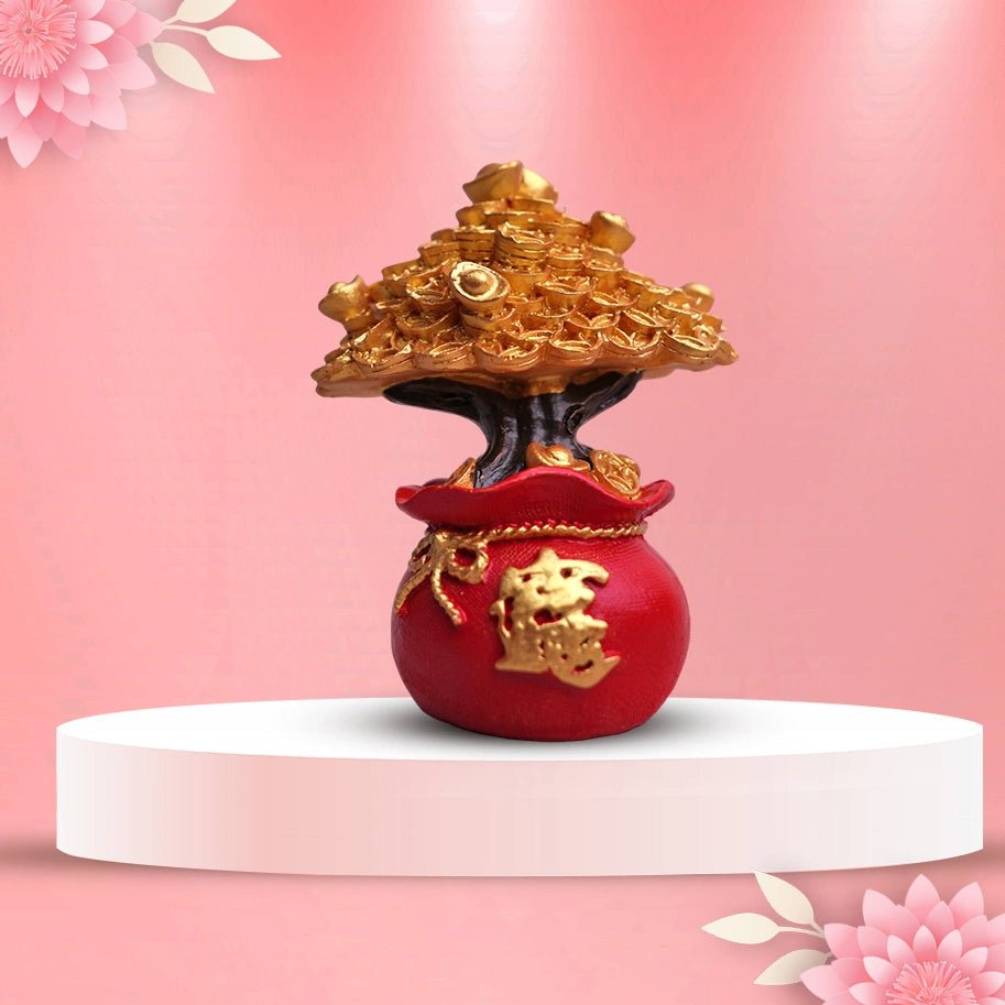 Feng Shui Ingot Wealth Coin Tree - Aditya Kundali
