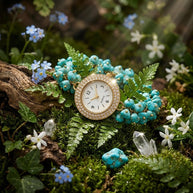 Firoza Chip Watch Bracelet - Aditya Kundali