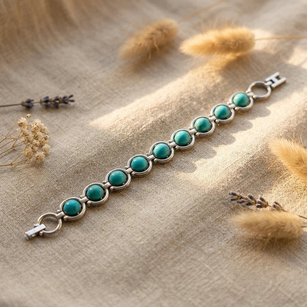 Firoza Link Bracelet - Aditya Kundali