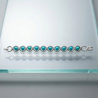Firoza Link Bracelet - Aditya Kundali