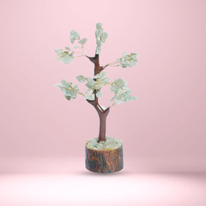 Green Jade Natural Healing Gemstone Crystal Bonsai Fortune Money Tree - Aditya Kundali