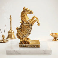 Jumping Horse Statue - Aditya Kundali