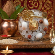Kuber Key & Shri Yantra Plate - Aditya Kundali