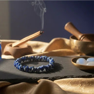 Lapis Lazuli Chip Bracelet - Aditya Kundali