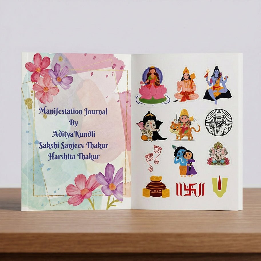 Manifestation Sticker Book - Aditya Kundali