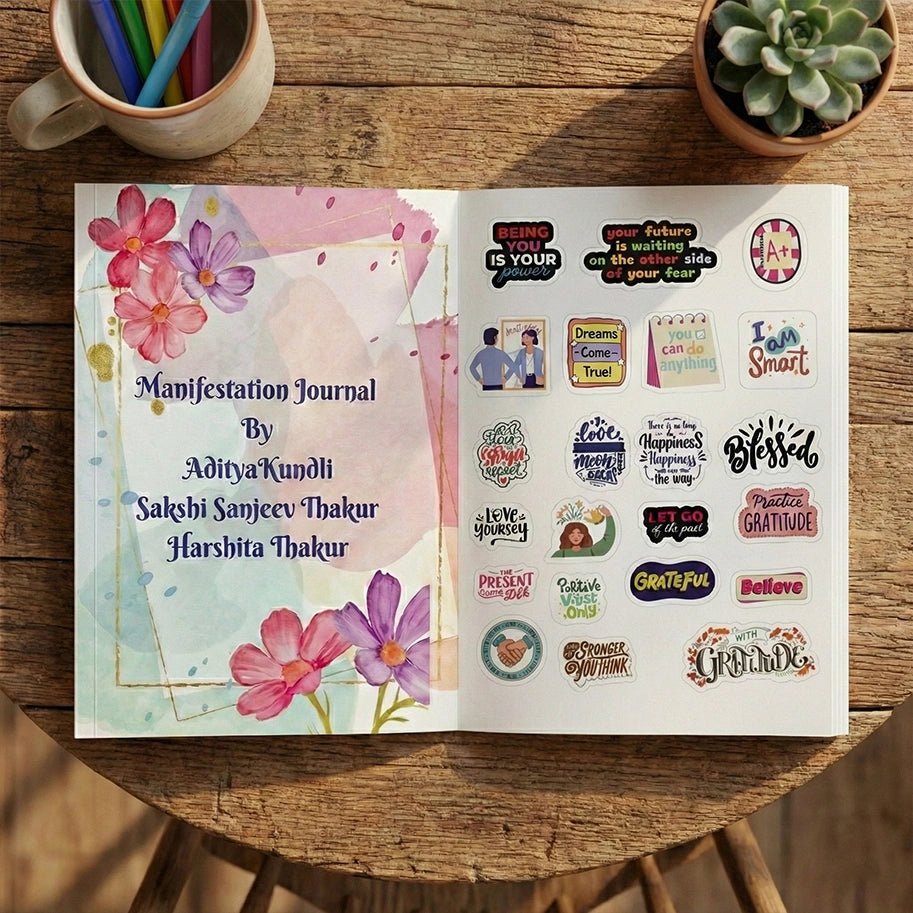 Manifestation Sticker Book - Aditya Kundali