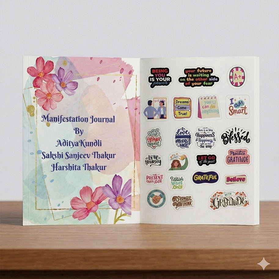 Manifestation Sticker Book - Aditya Kundali