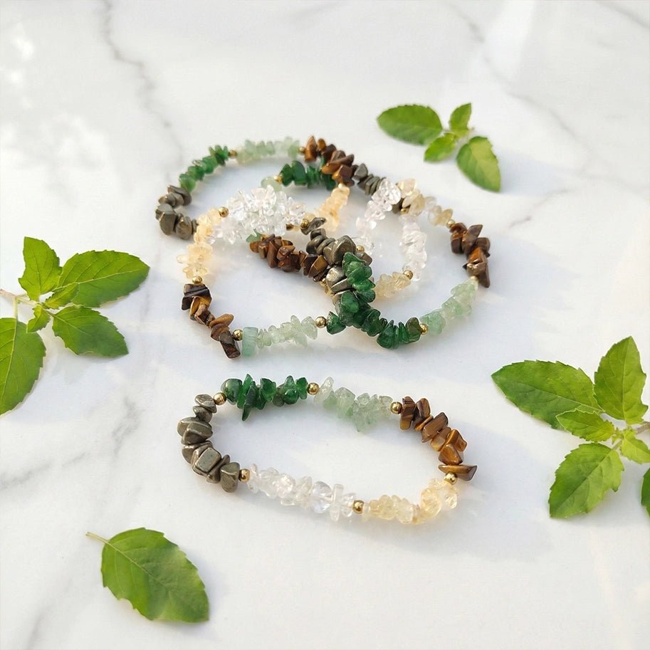 Natural Chips Dhan Yog Bracelet - Aditya Kundali