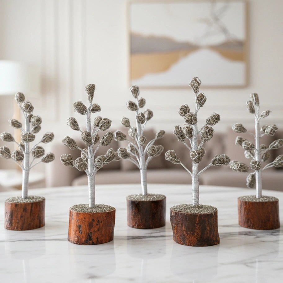 Natural Pyrite Stone Trees - Aditya Kundali