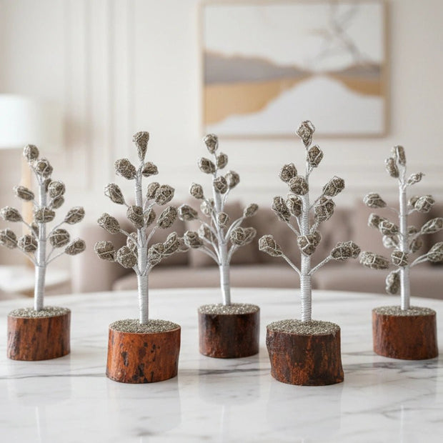 Natural Pyrite Stone Trees - Aditya Kundali