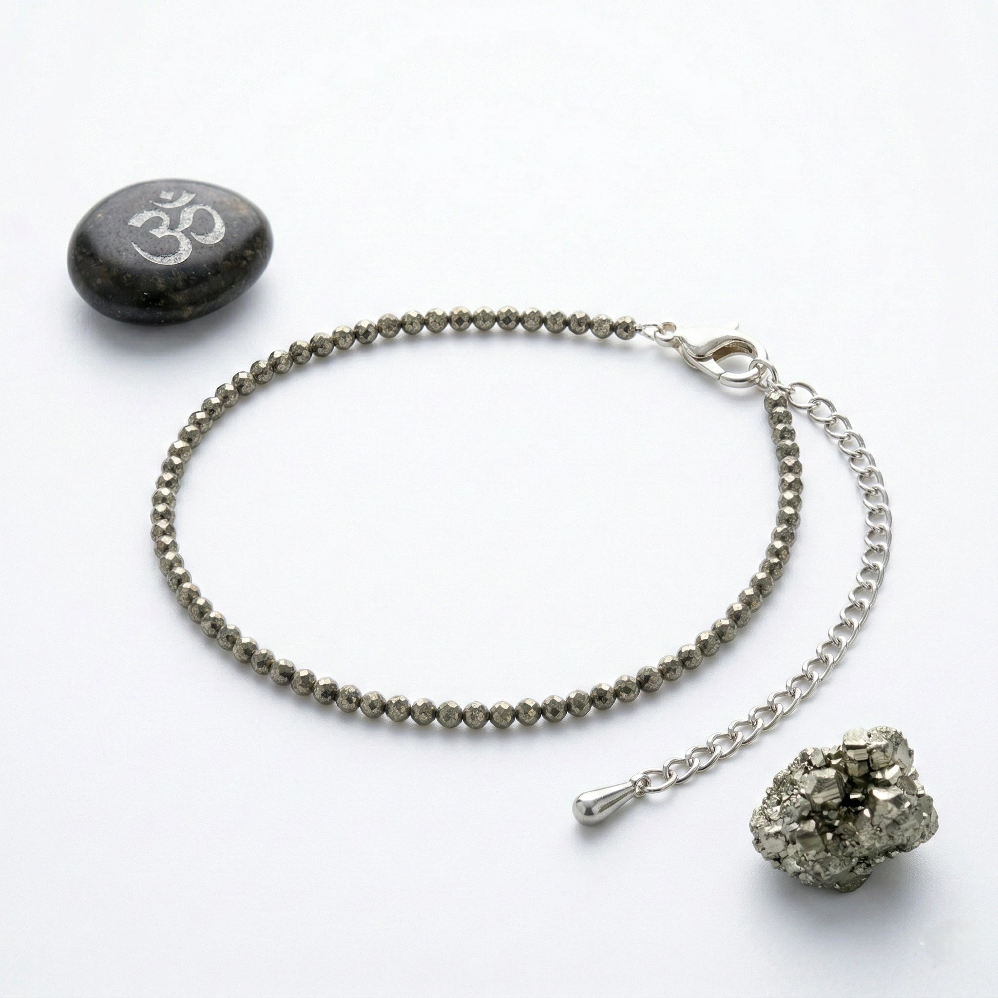 Pyrite Anklet [1 Pc] - Aditya Kundali